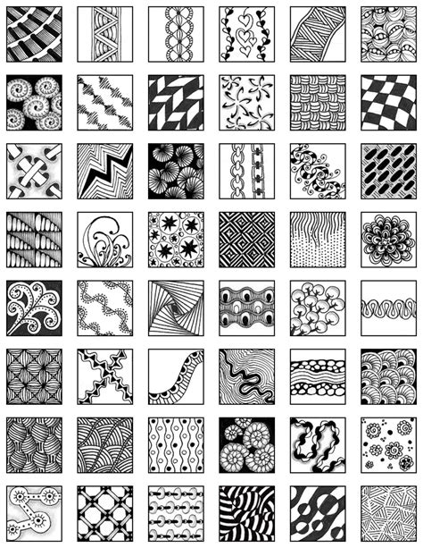 Image result for Tangle Patterns Zentangle