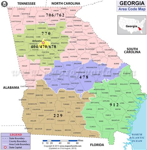 Toradh íomhá ar Cherokee County GA Zip Code Map