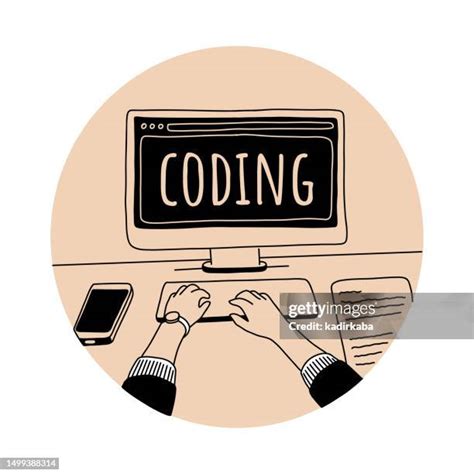 Image result for Coding Cartoon Sketch