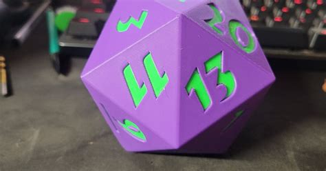 Image result for D20 Dice STL