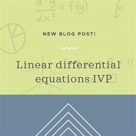 Afbeeldingsresultaten voor How to Solve for Initial Value Problems