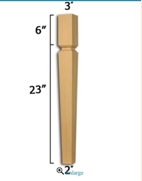 DIY Dining Table Legs に対する画像結果