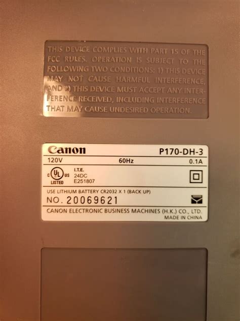 Image result for Canon P170-DH Adding Machine