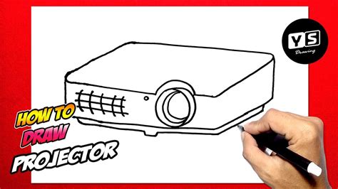 Image result for Projector Side View Drawing