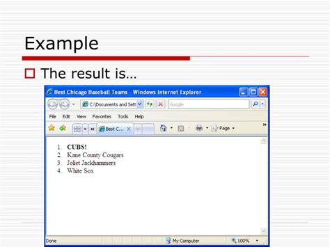 Order Unordered List Assignment に対する画像結果
