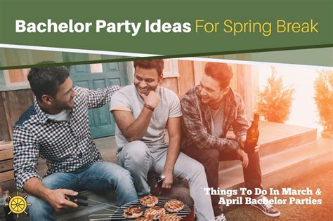 Spring Break Bachelor Party Ideas