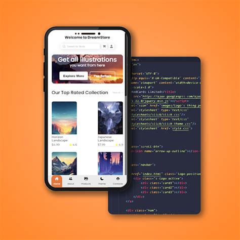UI HTML/CSS JS に対する画像結果