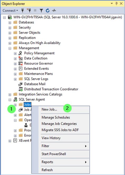 Image result for SQL Query Agent Jobs
