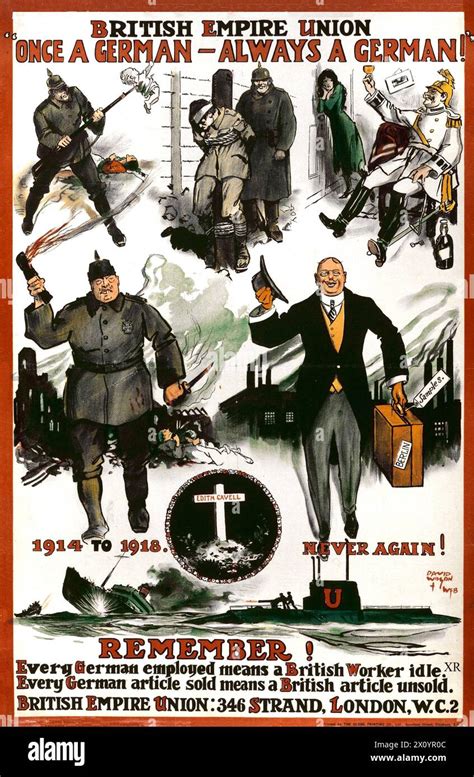 Image result for No German British Poster