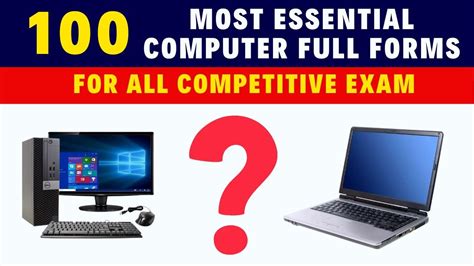 Toradh íomhá ar Computer Full Form for Exam