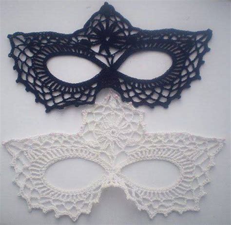 Toradh íomhá ar Crochet Masquerade Mask Pattern