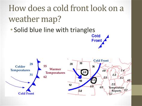Image result for Cold Front Map