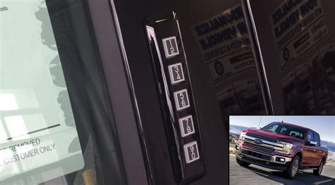 Image result for 2016 F150 Finding Keypad Code Using 2 Keys