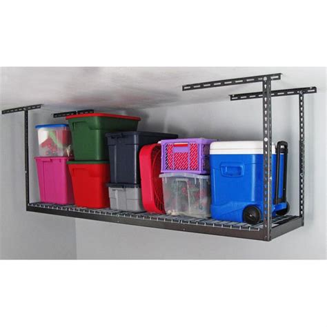 Image result for Overhead Garage Storage Racks