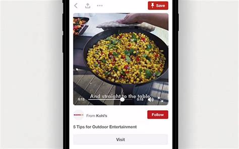 Image result for Pinterest Video Ad Example