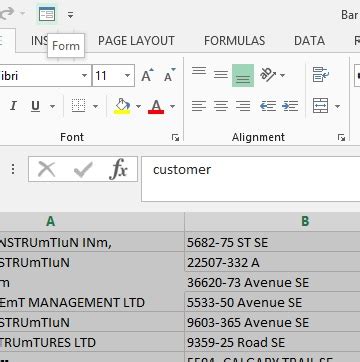 Create a Form into Excel to Autotically Add Data to a Table に対する画像結果