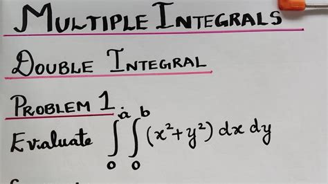 Toradh íomhá ar Multiple Integral