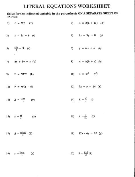 Toradh íomhá ar Solving Systems of Equations Worksheet