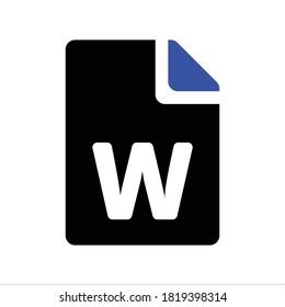 Image result for Word File Icon Vector