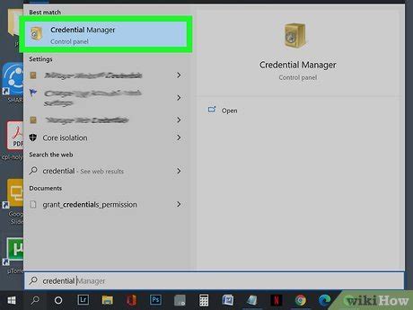 Image result for Windows Credential Manager
