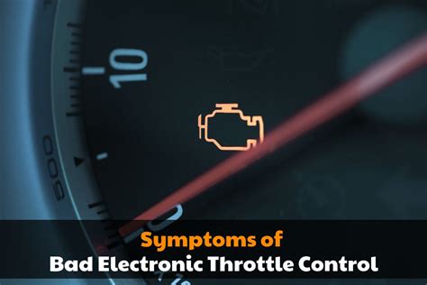 Afbeeldingsresultaten voor Electronic Throttle Control Problems