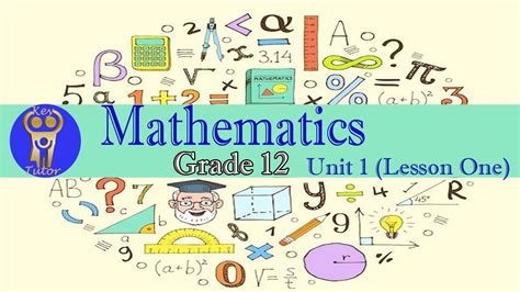 Image result for Maths Grade 12 Unit 5