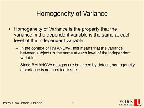 Image result for Homogeneity of Variance Example