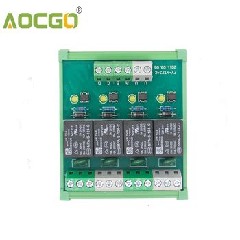 Image result for 4 Channel Relay Module DIN Rail
