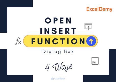 Image result for Insert Function Dialogue Box