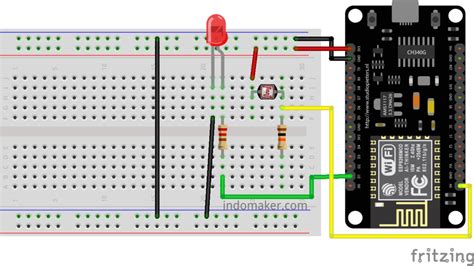 Image result for LDR Sensor with Nodemcu