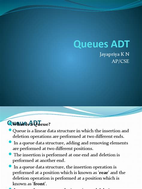 Image result for Visualization of Queue ADT