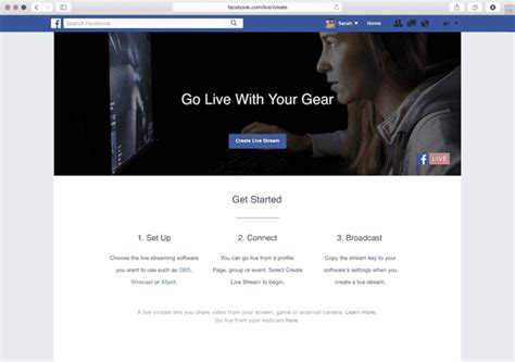 Image result for How to Create Live Video On Facebook Computer