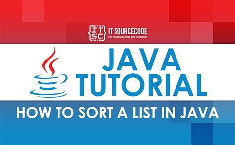 Image result for How to Sort a List in Java