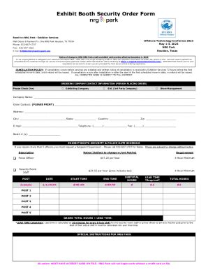 Image result for Event Security Intake Form