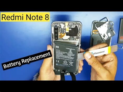 Image result for Redmi Note 8 Remove Battery