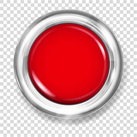 Image result for Mettalic Red Button