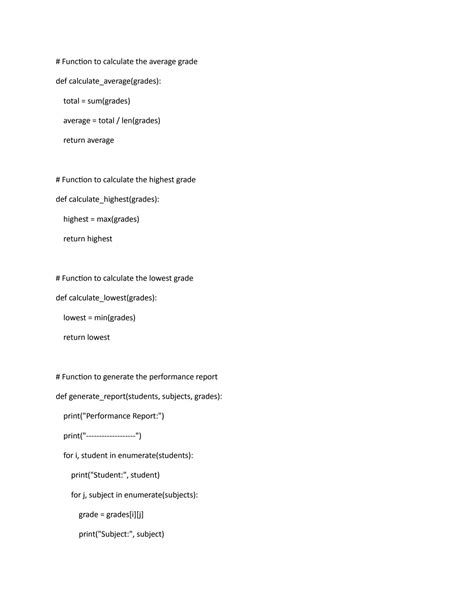 Image result for Display All Student and Grades in Python Code