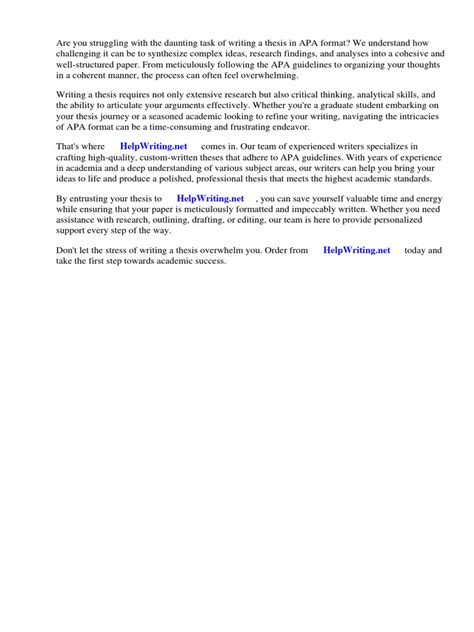 Synthesis Paper Apa Format | Download Free PDF | Apa Style | American ...