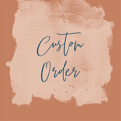 Image result for Images for Custom Order