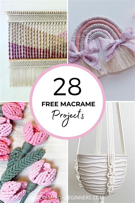 Afbeeldingsresultaten voor Free Macrame Patterns for Beginners