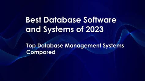 5 Best Database Software に対する画像結果