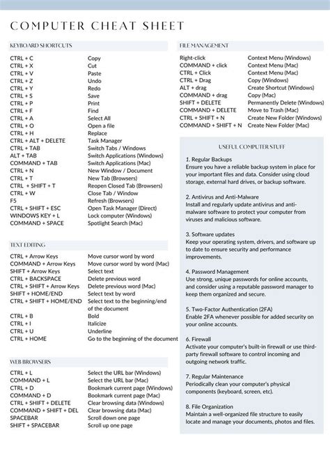 Image result for Computer Cheat Sheet Book