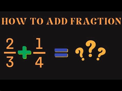 Image result for How to Add a Fraction