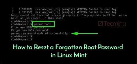 Afbeeldingsresultaten voor Linux Root Password Change