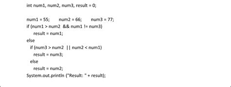 Toradh íomhá ar Peice of Java Code