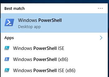 Toradh íomhá ar PowerShell Shortcut Commands