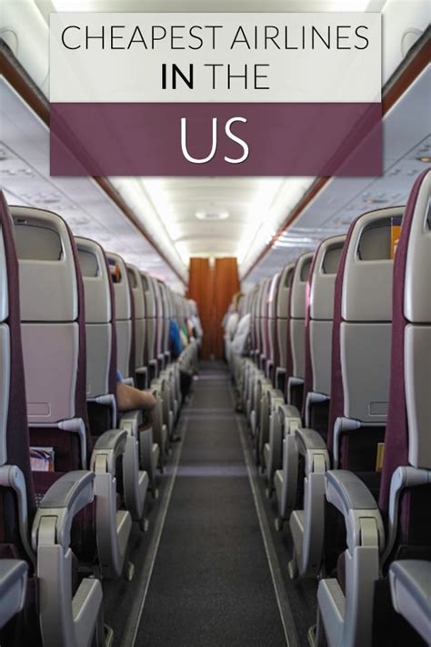 10 Cheapest Airlines in the US in 2024: Top Ranked Budget Carriers