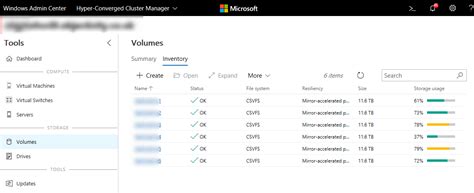 Toradh íomhá ar PowerShell to Get Cluster CSV