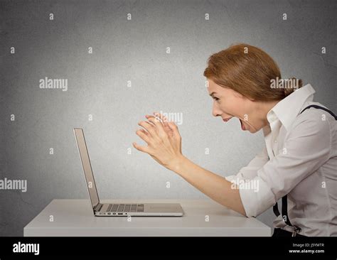 Image result for Screaming at Computer