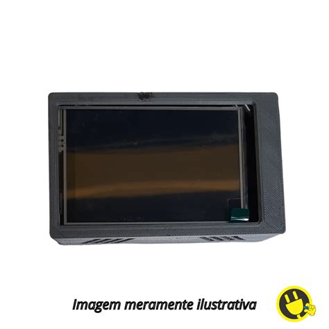 Toradh íomhá ar Raspberry Pi 4 Display Case